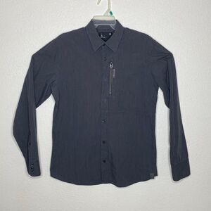 G- STAR RAW Men’s Striped Long Sleeves Shirt Size L